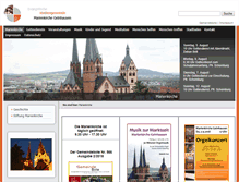 Tablet Screenshot of marienkirchegelnhausen.de